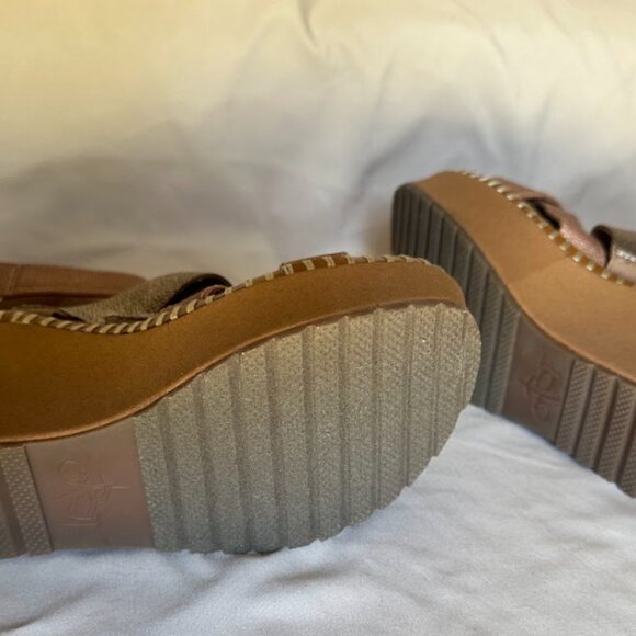 OTBT Pavilion Platform Wedge Sandals Size 7.5 - Picture 5 of 7